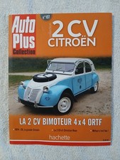 AUTO PLUS COLLECTION 2 CV CITROEN N°107 LA 2 CV BIMOTEUR 4x4 ORTF - MEHARI - CX