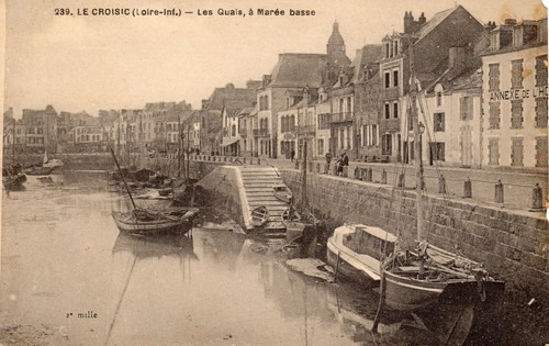 Croisic les quais à - le,