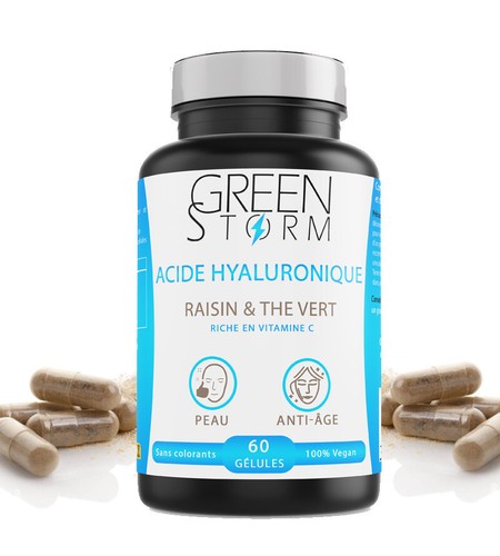 Acide hyaluronique raisin - raisin, et