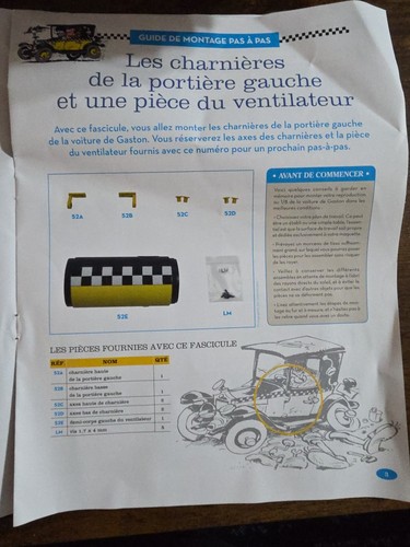 Construisez voiture de - la,