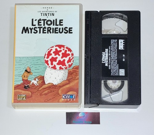 Cassette video vhs tintin - cassette,