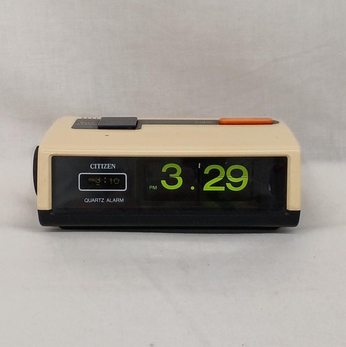 Citizen retro flip clock - flip,