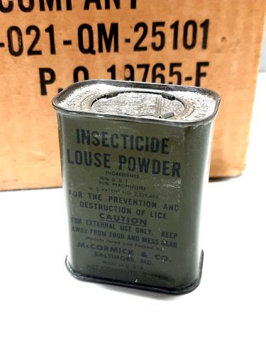 Petite boite américaine - petite, ww2