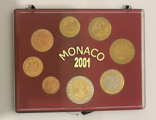 Monaco coffret pièces euros - 8,