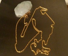 Or 18 Carats Collier Chaîne