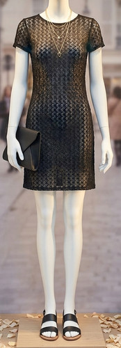 Petite robe noire dentelle - petite, en