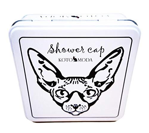 Bonnet douche pour chats - bonnet,