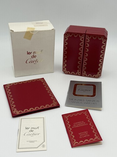 Rare boîte cartier santos - rare,