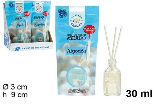 Mikado coton 30ml diffuseur - mikado,