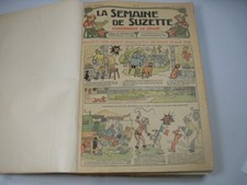La semaine de Suzette Relié 52 numéros, 1/2/1912 au 30/1/1913, 8e année complète
