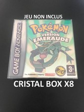 Lot de 8 Cristal Box pour jeux Game Boy Advance GBA NEUVES (jeu non inclus)