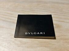 Folleto Booklet - BULGARI -