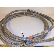 CRYO LINE PRESSURIZED STAINLESS STEEL BRAID HOSE