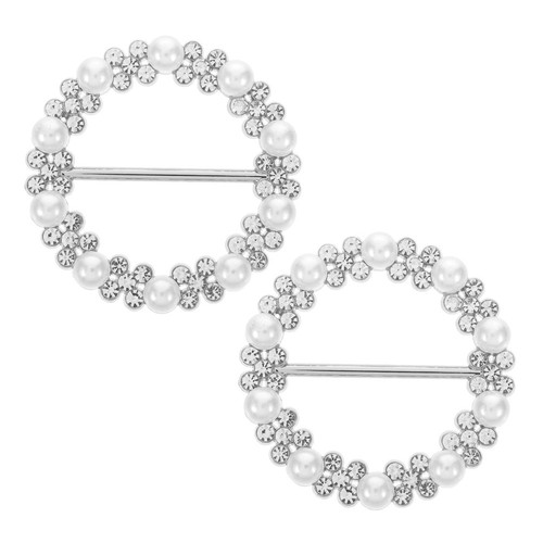 Pcs bague châle clips en - 2,