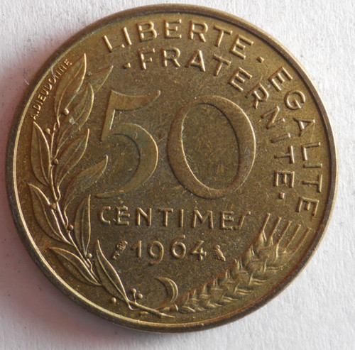 1964 france centimes - centimes, pièce