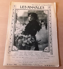 LES ANNALES N°2013 1922 Carl Stetten Himalaya Victor Forbin Camille Flammarion