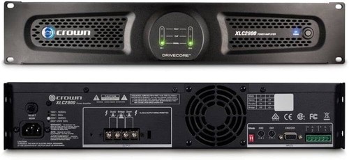 Ampli crown xlc 2800 800w - xlc,