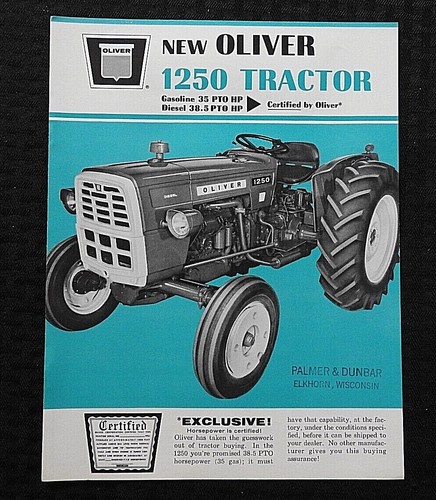 1965 neuf oliver gas - ",