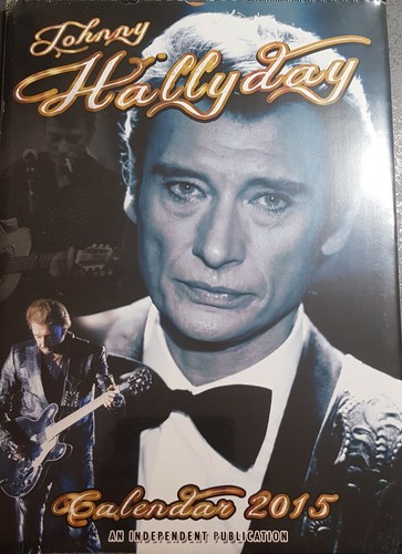 Calendrier johnny hallyday - calendrier,