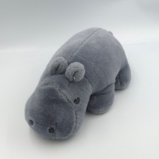 Peluche hippopotame gris - ,