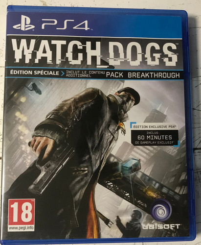Watch dogs ps4 - dogs,