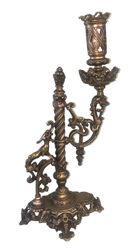Bougeoir bureau bronze - de,
