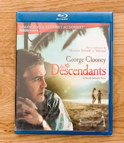 Blu ray the descendants - ray, comme