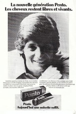 Publicité ancienne Pento pour cheveux 1976 issue de magazine