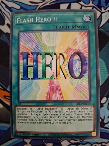 Carte flash hero - carte,