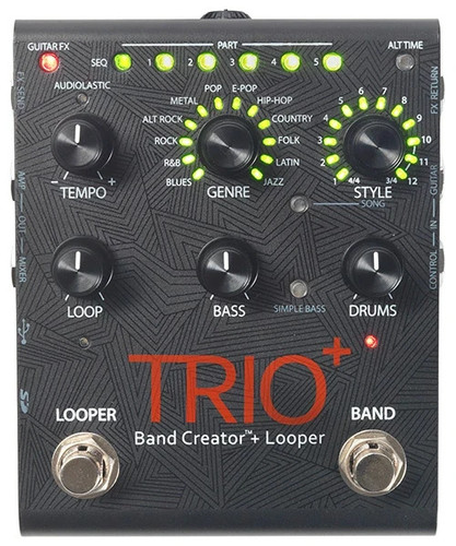 Digitech trio pédale - +,
