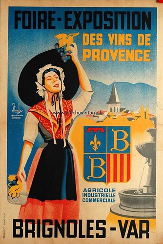 Affiche poster provence - affiche,