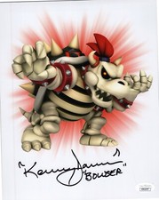 KENNY JAMES Authentic Signed "Nintendo Super Mario ~ BOWSER" 8x10 photo JSA COA