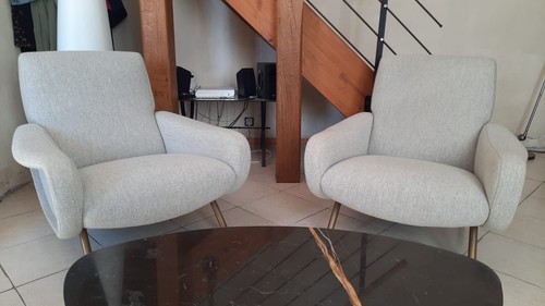 Paire fauteuils italien - paire,