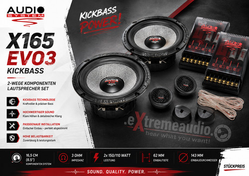 Système audio x165 - système,