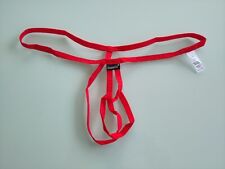 String suspensoir rouge taille M / Red thong M size