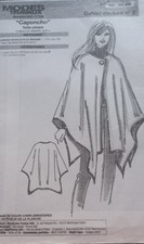 PATRON CAPONCHO CAPE PONCHON FEMME  TAILLE UNIQUE   MODES & TRAVAUX