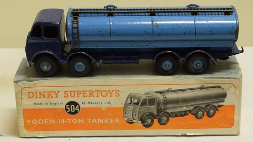 1948 dinky 504 foden tanker - #504,