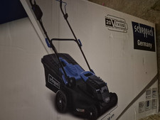 Scheppach Tondeuse à gazon sans fil BC-MP380-X – IXES 20 V – Largeur de coupe 38