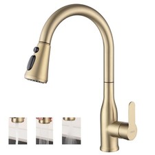 Robinet de Cuisine Doré avec