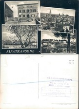 Ripatransone Années 50 IN 4 Cadre en Plâtre Original Doit Être Réparé La Places'