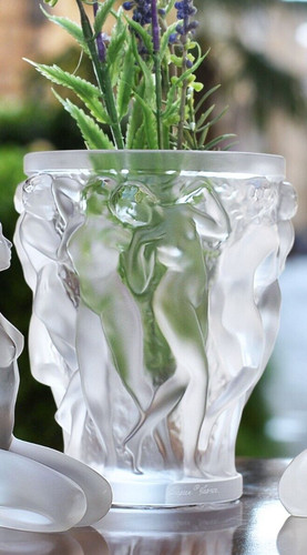 Lalique crystal bacchantes - crystal,