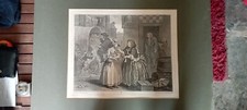 Gravures de Hogarth « Le progrès de la prostituée »