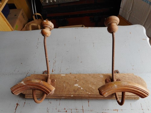 Porte manteau ancien bois - , et