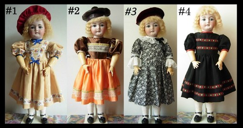 Robe poupée ancienne - ancienne, jumeau