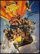 POLICE ACADEMY 4 - Affiche CinEma 120x160 PLIEE CAC1485