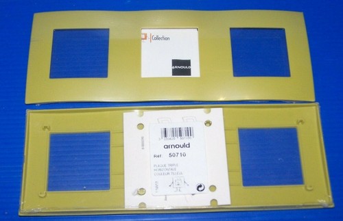 Arnould plaque triple espace - arnould,