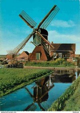 Carte postale moulin - carte,