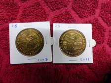 2 jetons touristiques monnaie de paris dept 25