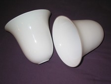 une tulipe art déco 20x20 cm vintage style lampe MAZDA UNILUX cloche réflecteur