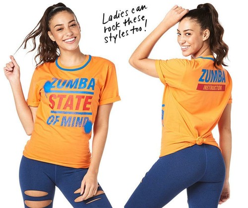 Shirt zumba state mind - zumba, of
